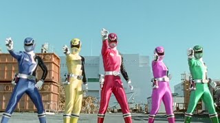 Dekaranger Action Music Video [upl. by Zoi947]