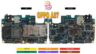 Oppo A37  Charging Data  Bornio Schematic amp Hardware Solution  Diagram smartphone Sixonline [upl. by Galatia]