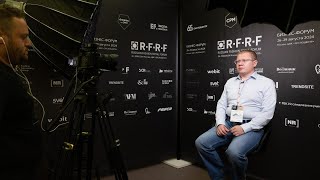 БЛИЦИНТЕРВЬЮ  СЕРГЕЙ ХИТРОВ РБК Исследования рынков  Бизнесфорум RFRF на выставке моды СРМ24 [upl. by Suqram414]