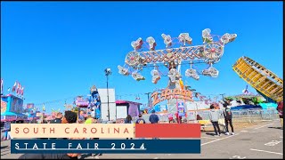 4K SOUTH CAROLINA STATE FAIR 2024 P3 [upl. by Atirat]