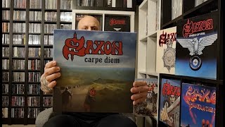 Saxon  Carpe Diem  Box Set  Unboxing [upl. by Aneleh]