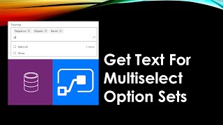 Get Text For CDS Multiselect Option Sets Using Power Automate [upl. by Wolbrom]