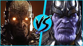 Thanos VS Darkseid  MCU vs DCEU  BATTLE ARENA  Justice League Snyder Cut [upl. by Hyo]