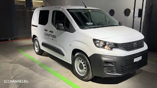 Peugeot E Partner 2023 Walkaround Auto Zurich 2023 [upl. by Cary]