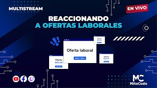 Reaccionando a ofertas laborales de programación 😯 [upl. by Llaccm]