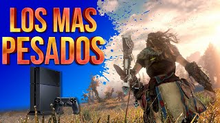 TOP 11 Juegos MAS EXIGENTES de PS4  Los Juegos Mas Demandantes  2022  Español [upl. by Hulda]