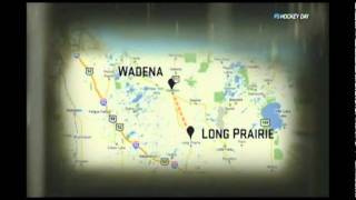 Hockey Day Minnesota Total Hockey donates to Wadena tornado relief [upl. by Cozmo]