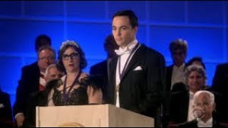 The Big Bang Theory  Amy and Sheldon Nobel Speech Full [upl. by Eveiveneg448]