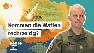 Russland rückt trotz USWaffenlieferungen vor Militärexperte Reisner erklärt warum  ZDFheute live [upl. by Fleeta725]