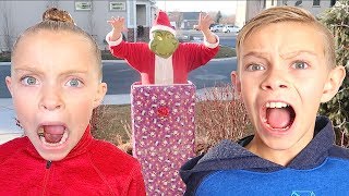 THE GRINCH in the BOX Christmas Surprise [upl. by Analad]