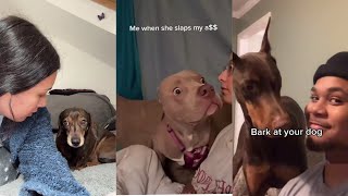 Bark At Your Dog And See His Reaction  Tik Tok Trending Challenge 2021 [upl. by Rooker]