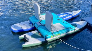 New product SUP Catamaran Platform From BoatsToGocom [upl. by Scrivenor226]