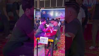 Jogendra yadav arm wrestling championship fight delhi 🔥💪 jogendrayadav armwresting [upl. by Lynn]