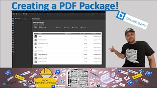 BIMVDC  Creating a PDF Package in Bluebeam  Combine PDF in Bluebeam  Bluebeam Tutorial [upl. by Trebliw]