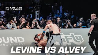 ROSS LEVINE vs SAM ALVEY  Full Title Fight  KARATE COMBAT 43 [upl. by Oicafinob]