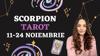 SCORPION ♏️ TAROT 🔮 PERIOADA 1824 NOIEMBRIE [upl. by Dalia445]