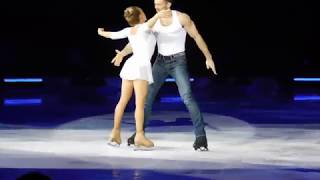 Dancing On Ice Tour 2018 Brianne Delcourt and Sylvain Longchambon Glasgow 8418 [upl. by Joris]