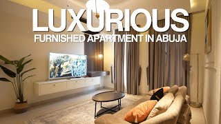 Inside a Fully furnished amp Luxurious Apartment for yearly Lease in Abuja [upl. by Eedya]