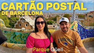 Parque Güell  O Cartão Postal de Barcelona [upl. by Mccomb406]