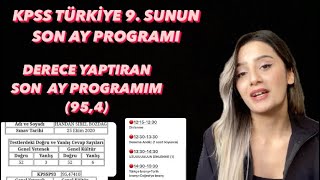 SON AYLARDA DERECE YAPTIRACAK O PROGRAM KPSS TG 9SU PROGRAMI🏆 kpss kpssönlisans kpsslisans [upl. by Sansbury64]