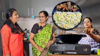 ❤️Lunch Box Recipe  Peri Peri Corn Rice  Corn Rice  Fried Rice in Tamil  Variety Rice [upl. by Zarihs]