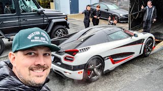 SOMEHOW I FOUND MYSELF IN A KOENIGSEGG AGERA RS DELIVERY DAY [upl. by Nide]