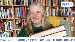 Reading the Women’s Prize for NonFiction Longlist Part 1 [upl. by Pastelki]