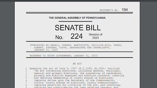 Bill would change Pennsylvanias primary election date [upl. by Levy]