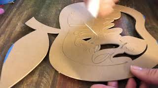 Cutting Chipboard with the Cricut Maker and Knife Blade Teacher Gift [upl. by Kina]