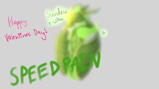 HAPPY VALENTINES DAY Sundew x Willow SPEEEEEEDPAIN [upl. by Siroval229]