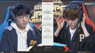 GSL SuperTournament II Ro8 Match1 INnoVation vs Classic [upl. by Yelrehs]