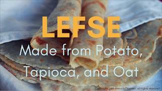 Lefse  Potato Flatbread [upl. by Vaientina]