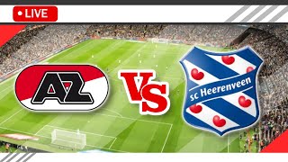 🔴AZ Alkmaar VS SC Heerenveen LIVE Match Score Streaming Full HD  Netherlands Eredivisie 2023 [upl. by Eidorb]