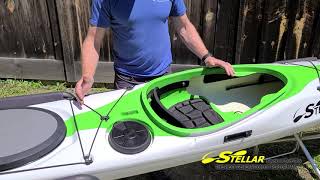 Stellar Intrepid LV SILV Stellar Kayaks amp Surf Skis [upl. by Asilahs]