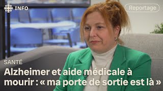 Demande anticipée de laide médicale à mourir  entrevue avec Sandra Demontigny [upl. by Asilaj]