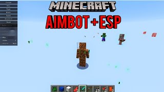 MINECRAFT AIMBOT  ESP🔥 German  Minecraft Cheat  Hack  Impact  Aim Assist  Radar ESP Map [upl. by Akimet]