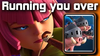 Is this Archers amp Royal Hogs deck still annoying  Clash Royale [upl. by Annuahsal]