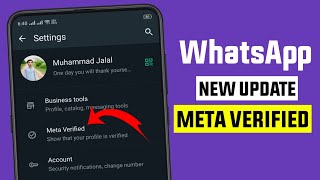 WhatsApp meta verified update  WhatsApp new update  Meta verified subscriptions 2024 [upl. by Shirley]