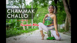 Chammak Challo  Bharatnatyam Fusion by Swarnali Mitra [upl. by Devlen]