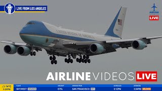 🔴LIVE AIR FORCE ONE ARRIVAL at LAX [upl. by Midian]