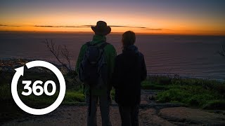 Soak Up a Cape Town Ocean Sunset  Cape Town South Africa 360 VR Video  Discovery TRVLR [upl. by Aremat104]