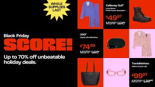 BLACK FRIDAY SCORE  NORDSTROM RACK HOLIDAY 2024  15 [upl. by Ahcsap]