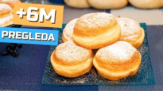 Krofne recept  Donut  Krapfen [upl. by Sifan]