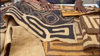 Making Kuba Cloth Clothing [upl. by Varick]