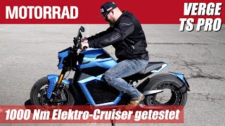 Verge TS Pro im Test 1000 Nm ElektroCruiser für 36000 Euro [upl. by Ozen]