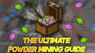 The ULTIMATE Powder Grinding Guide Hypixel Skyblock [upl. by Eliga635]