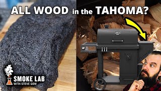 I smoked a brisket with ONLY WOOD CHUNKS in the Tahoma AutoFeed Charcoal Smoker and THIS happened [upl. by Bluhm258]