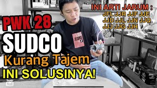 KARBU PWK 28 SUDCO  SOLUSI BILA KURANG TAJAM TARIKANNYA [upl. by Hgielrebma964]