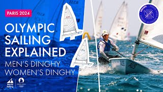 Mens and Womens Dinghy  Olympic Sailing Explained [upl. by Chet]