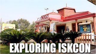 Exploring ISKCON Temple Dwarka sec13  Exclusively With Hari Rupa Das Ji  Hindu Rituals [upl. by Vorster]